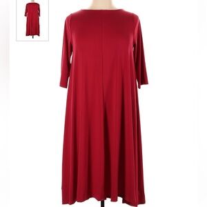 Roamans Red Dress Sz 14/16